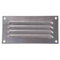 AG Hooded Louvre Vent Polished 430 Stainless Steel 6" x 3"
