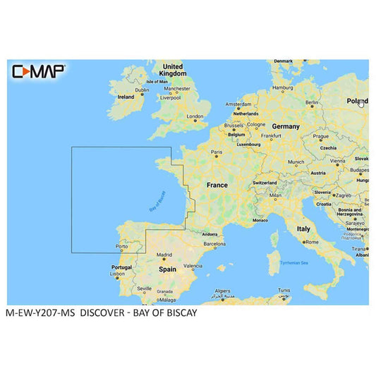 C-Map Discover M-EW-Y207-MS Bay Of Biscay (Medium)