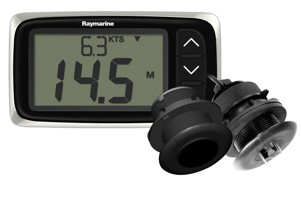 Raymarine i40 Bi-Data Pack Speed Temp P7 Depth Thru Hull Transducers