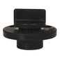 FORESPAR BLACK SCREW IN TRANSOM DRAIN PLUG 50mmDIA  6-22931