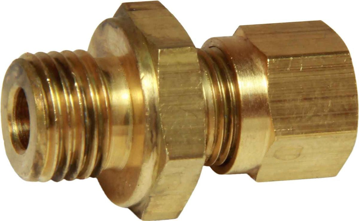 Male Parallel Stud Coupling 10mm Tube x 1/4in BSP  1-23790