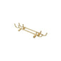 AG Plank & Pole Double Rack Chrome (Pair)