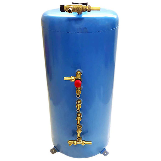 SURECAL 75 LITRE VERTICAL TWIN COIL CALORIFIER SLIM  VERT75TCSLIM