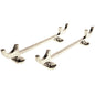 AG Pole & Plank Holders Chrome Pair