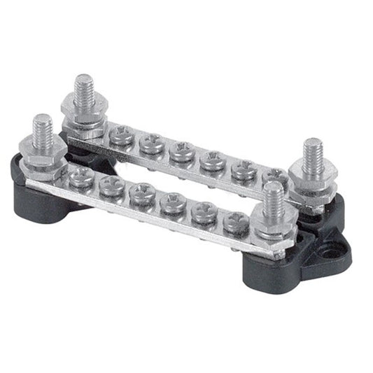 BEP Bus Bar Double 100A 2x6 Output with Cover