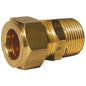 Male Taper Stud Coupling 1/4in Tube x 3/8in BSPT  1-14070