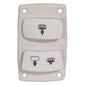 OCEAN TOILET CONTROL PANEL SILENT ROCKER SWITCHES  9-53093