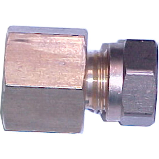 Female Parallel Stud Coupling 12mm Tube x 1/2in BSP  1-22540