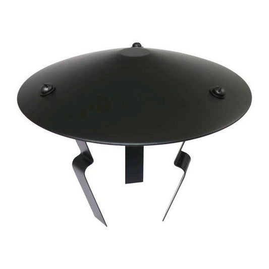 AG Rain Hat 9â€ Black Flat Pack