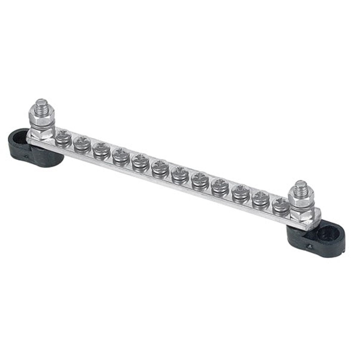 BEP Bus Bar Single 12 Output with Cover (100A)