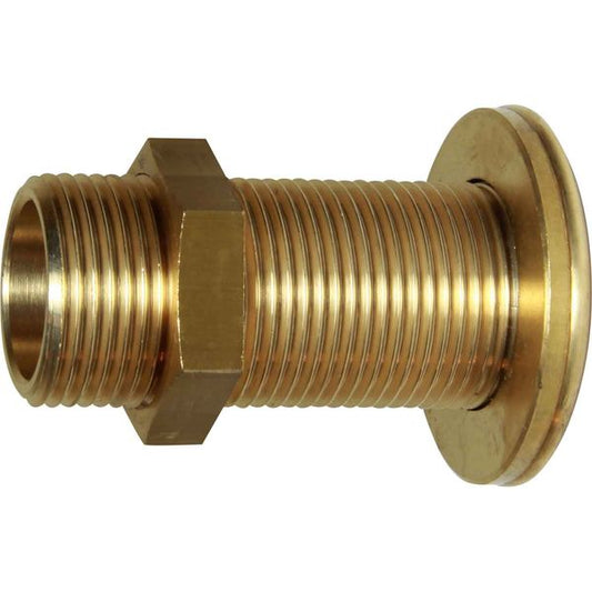 Maestrini Brass Skin Fitting (Domed, 1" BSP, 77mm Long)403005