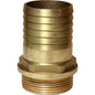 Maestrini Brass Straight Hose Tail (1-1/2" BSP Male to 45mm Hose)  404076