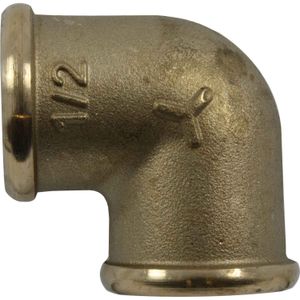 Maestrini Brass Compact 90 Degree Elbow (1/2" BSP Female)  407003