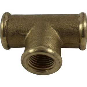 Maestrini Brass Equal Tee Fitting (1/4" BSP Female) 407101