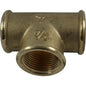 Maestrini Brass Equal Tee Fitting (3/4" BSP Female)  407104