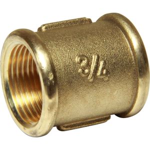 Maestrini Brass Equal Socket (3/4" BSP Female) 407204