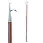 Trem Wooden Barge Pole with Chrome Hook (1.8 Meters)