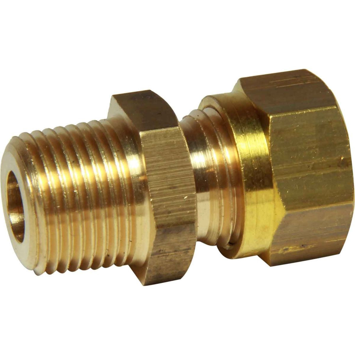 Male Taper Stud Coupling 8mm Tube x 3/8in BSPT  1-25270