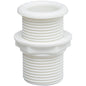PLASTIC TRANSOM SOCKET 75mm DIA 1.25 BSP WHT  6-22925