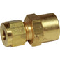Female Parallel Stud Coupling 1/4in Tube x 1/4in BSP  1-17040