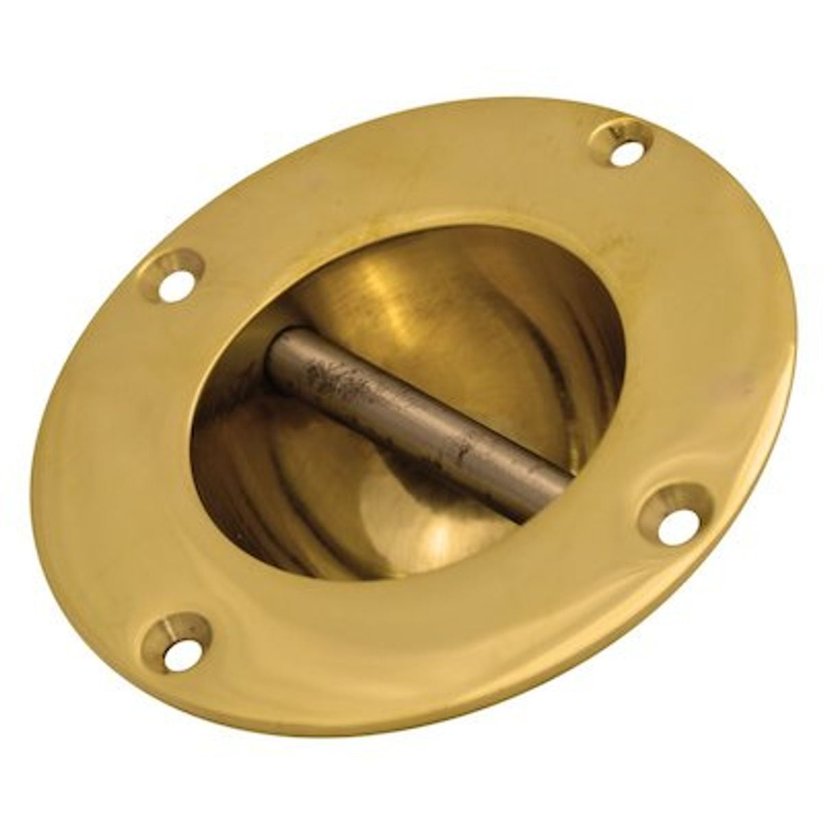 AG Fender / Mooring Eye Recessed Brass