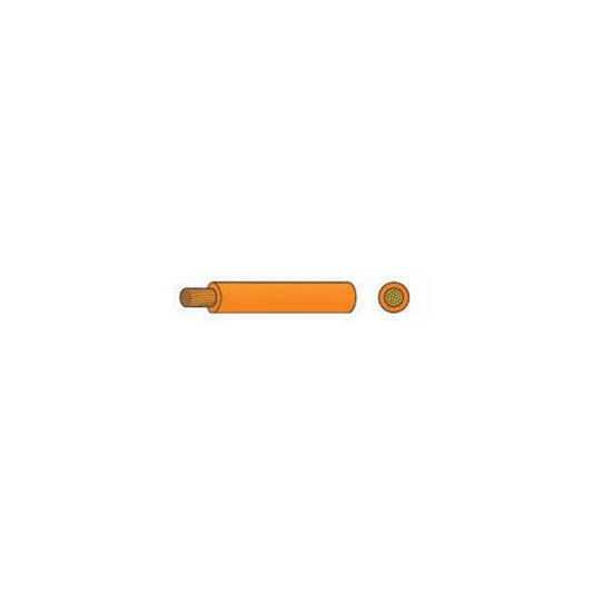 AMC 1 Core TW Cable 21/0.30 1.5mm2 100m Orange