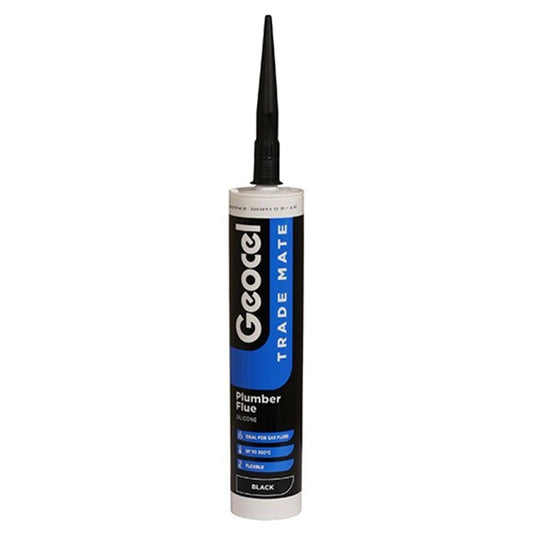 Geocel Trade Mate Plumber Flue Black 310ml Each