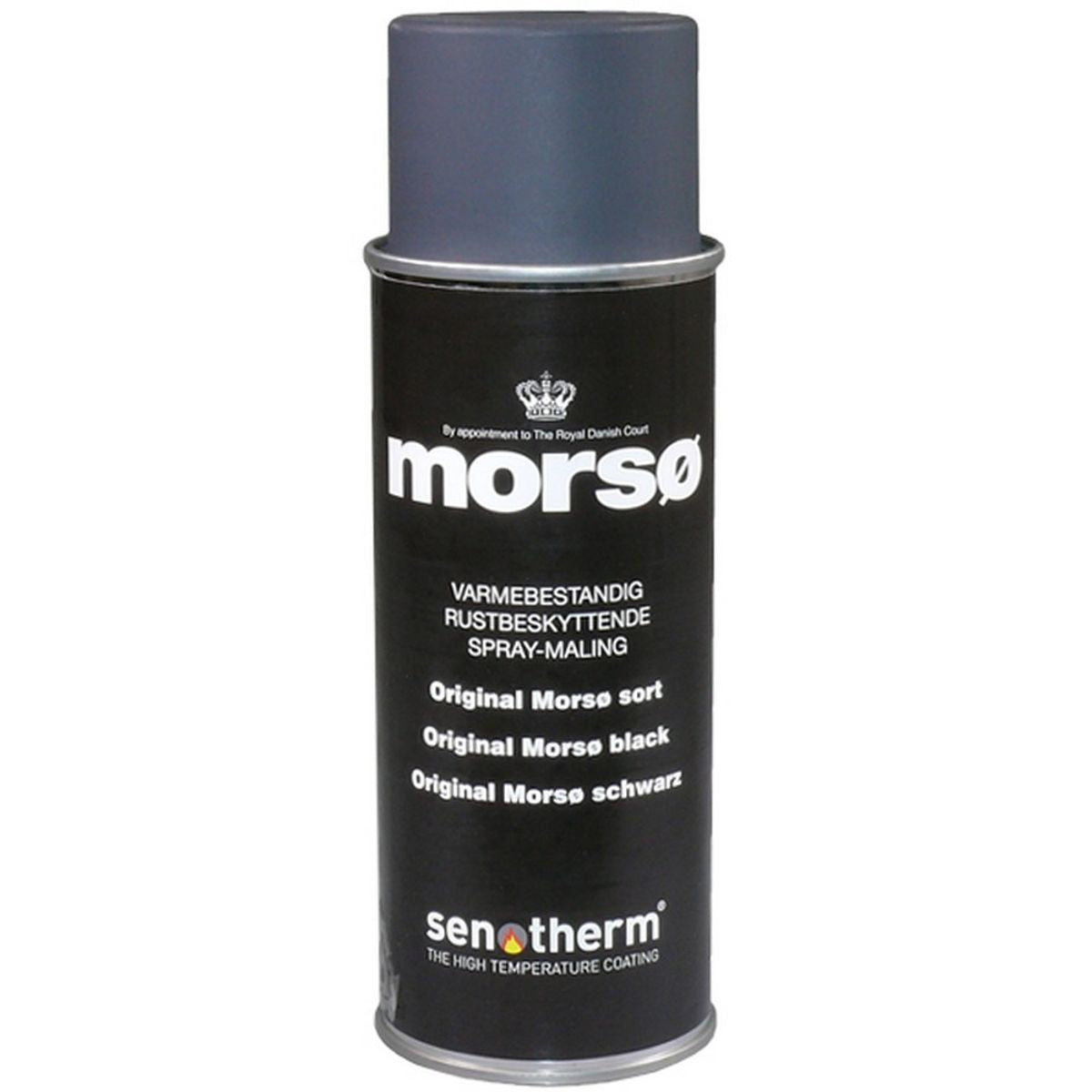 Morso High Temperature Stove Spray Paint Grey - 400ml