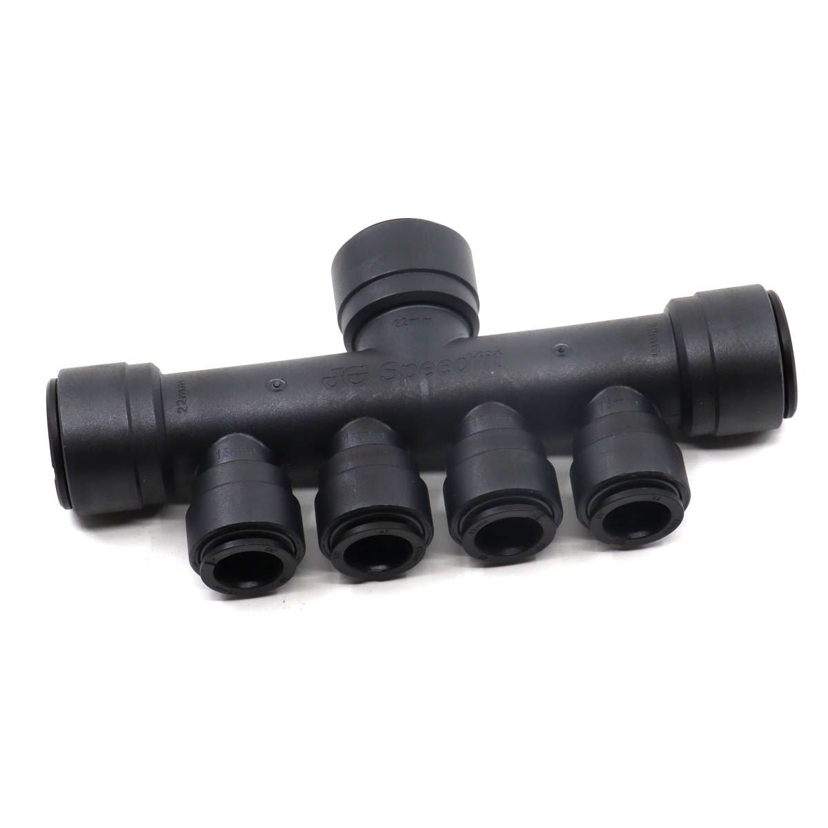 SPEEDFIT 22mm x 15mm 4 PORT RAIL MANIFOLD  9-84243