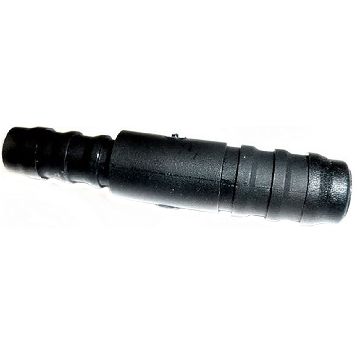 Plastic Straight Hse Connector 1/2in to 3/8in Hosetails Black  AH-150