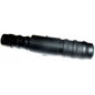 Plastic Straight Hse Connector 1/2in to 3/8in Hosetails Black  AH-150