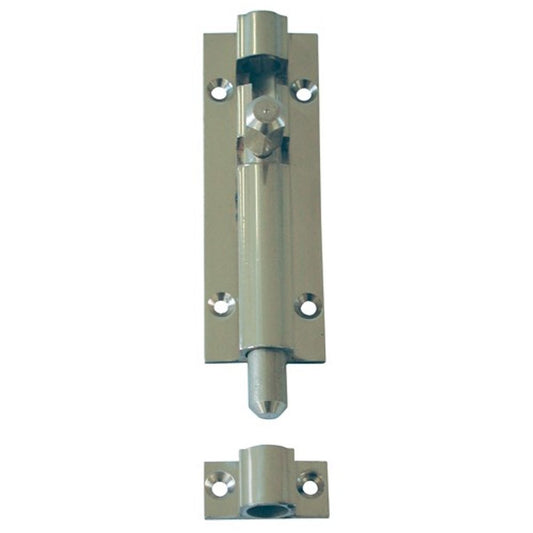 AG Barrel Bolt Straight 2" Chromed Brass