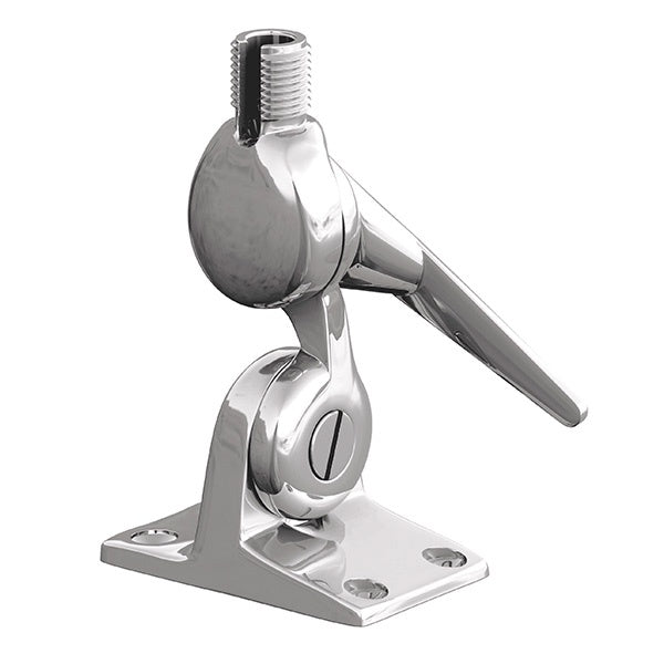 Shakespeare Stainless Steel Deck Ratchet Mount 1 Enlarge Image Shakespeare Stainless Steel Deck Ratchet Mount