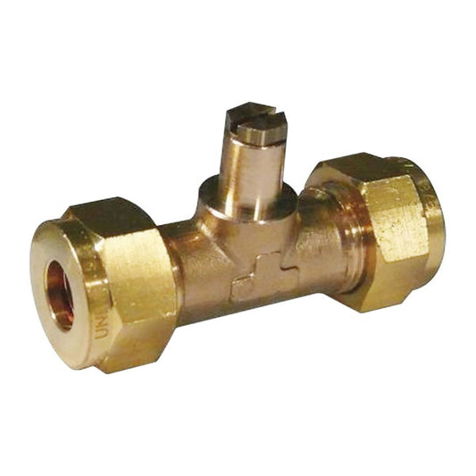 GAS TEST POINT 1/4inCU X 1/4in CU  W3X