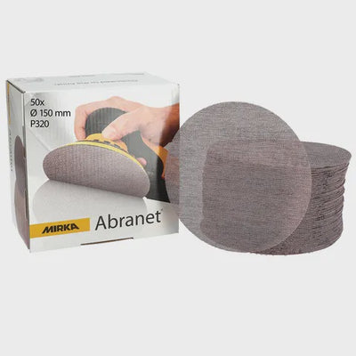 Mirka Abranet® Sanding Pads150mm (Pack of 50)