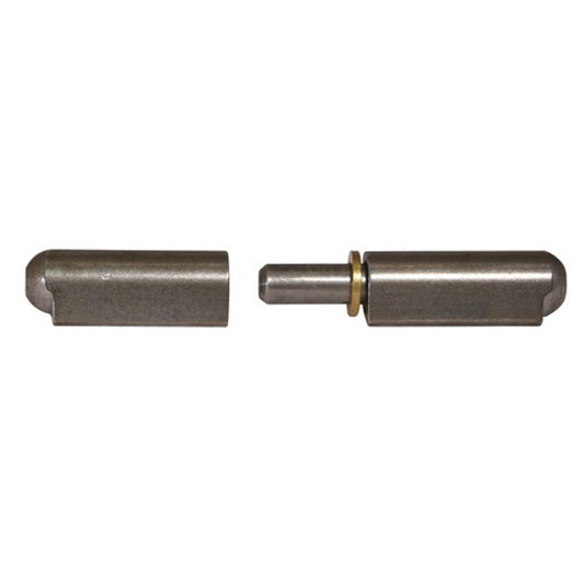 AG Weld On Steel Hinge 2 Part 100mm x 16mm Diameter (Each)