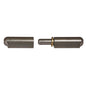 AG Weld On Steel Hinge 2 Part 100mm x 16mm Diameter (Each)