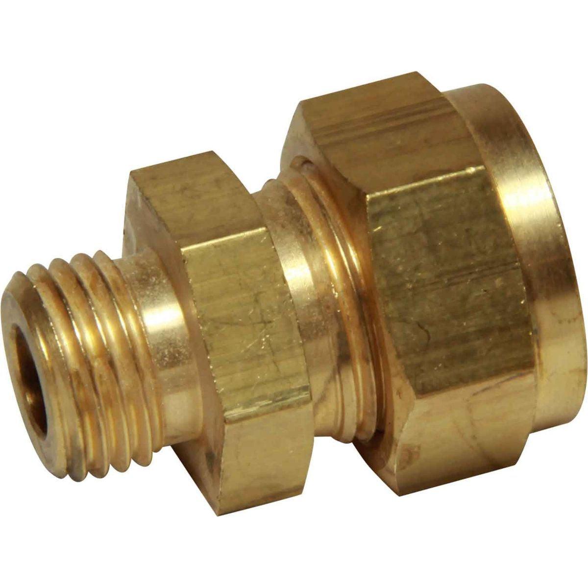 Male Parallel Stud Coupling 3/8in Tube x 1/4in BSP  1-13150