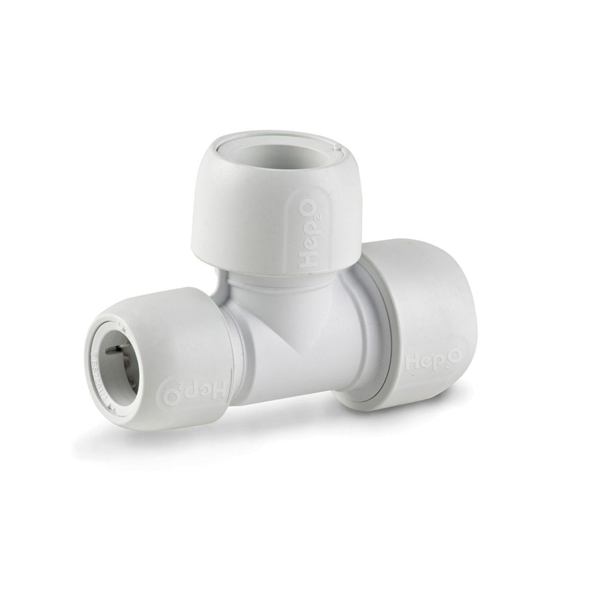 HD12 HEP20 28mm x 22mm END REDUCING TEE WHITE  HD12/28W