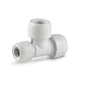 HD12 HEP20 28mm x 22mm END REDUCING TEE WHITE  HD12/28W