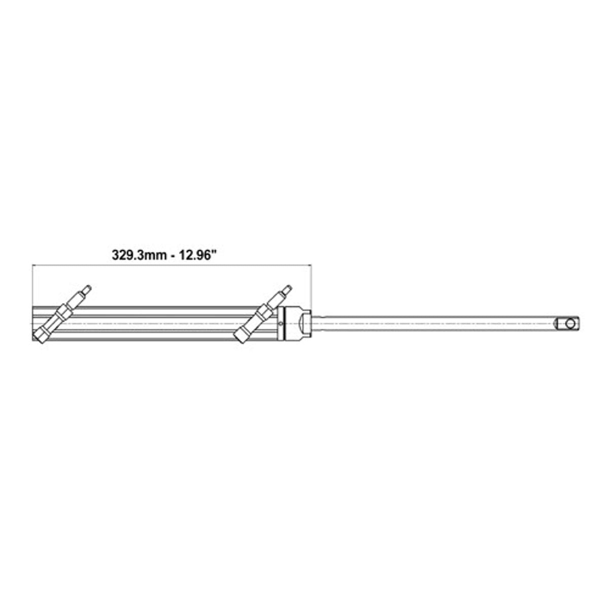 Ultraflex UC68-OBS Outboard Side Mount Hydraulic Cylinder