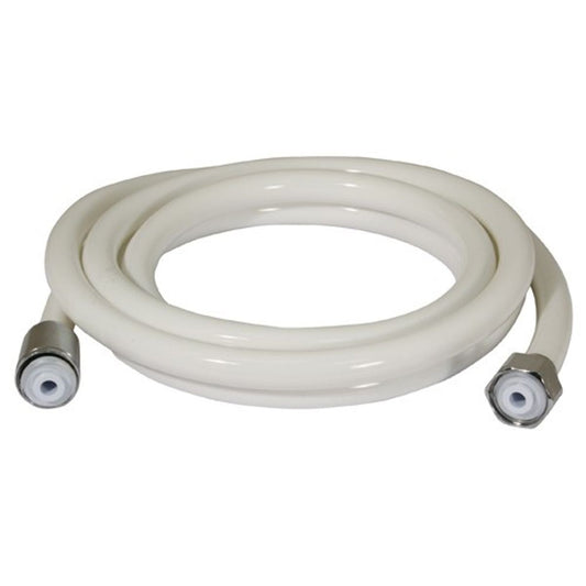 Trem White PVC Shower Hose 1/2" C x 1/2" BSP Female 2.5m  9-67176