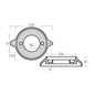 AG Zinc Collar Anode Volvo 280 Series