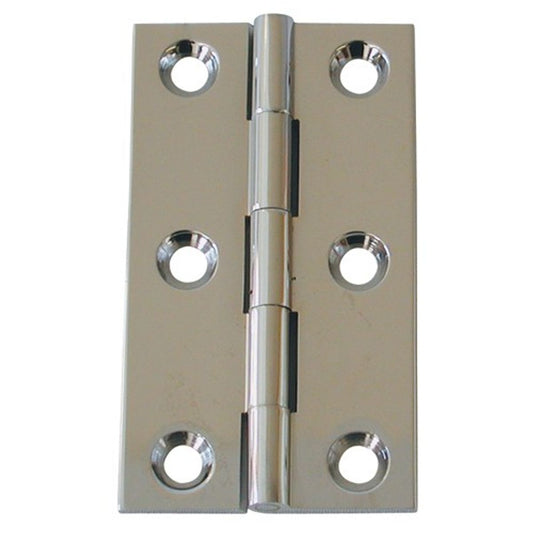 AG Chromed Brass Butt Hinge 3" x 1-5/8"
