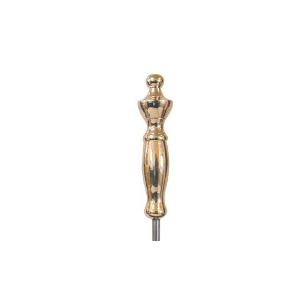 AG Tiller Pin Brass Large Design 135mm High SS Pin