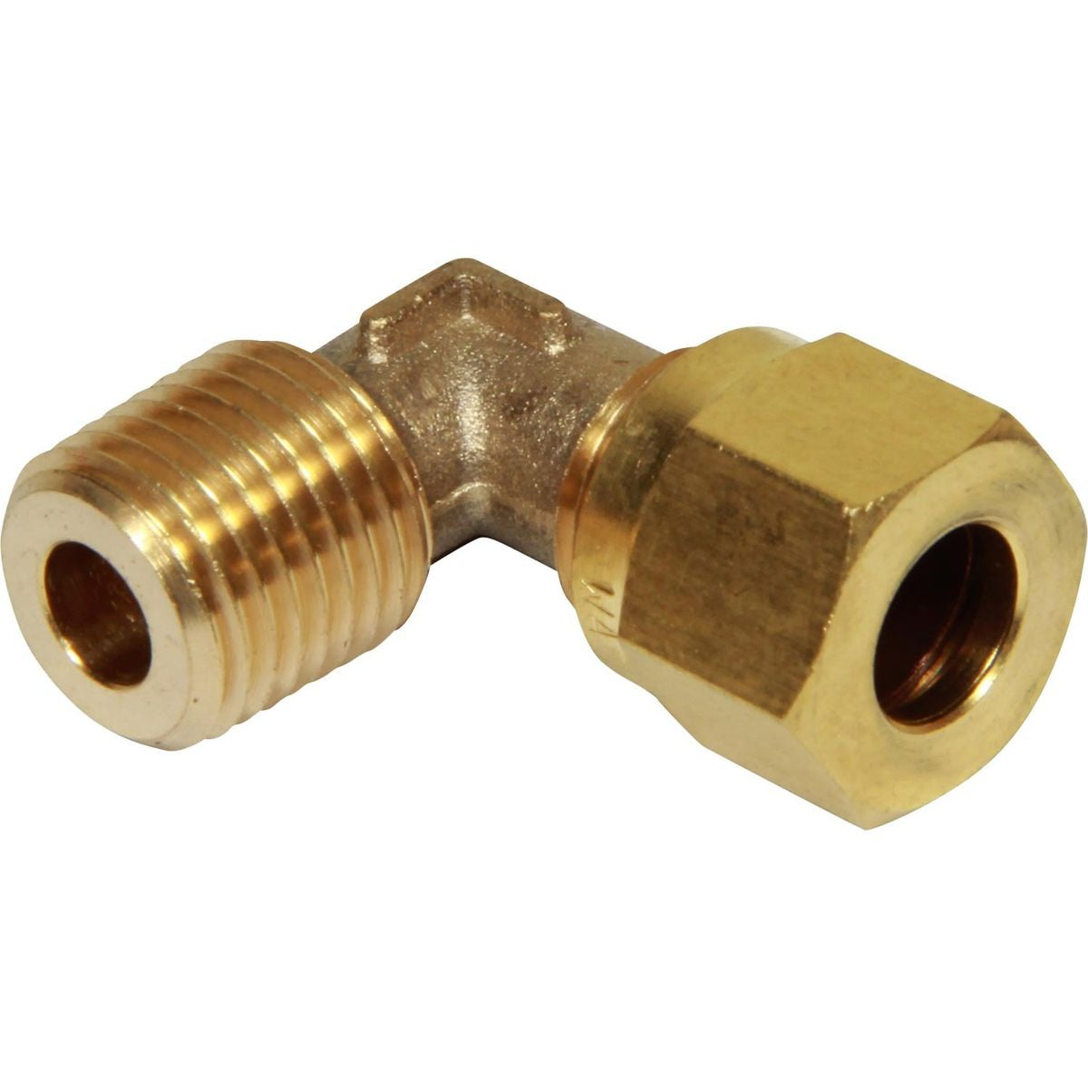 Male Stud Elbow Coupling 8mm Tube x 1/4in BSPT  1-27240