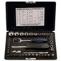 Laser Tools Alldrive Socket and Bit Set 1/4" Drive (40-Piece)