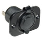 Blue Sea 12V DC Power Dash Socket Black
