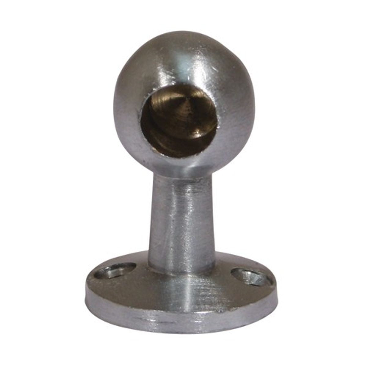 AG Gallery Post End Stop Satin Chrome 3/8" x 1-1/4"