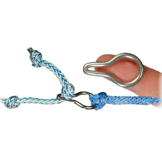 Clamcleat 3-4mm SS Q-Lok (x2)